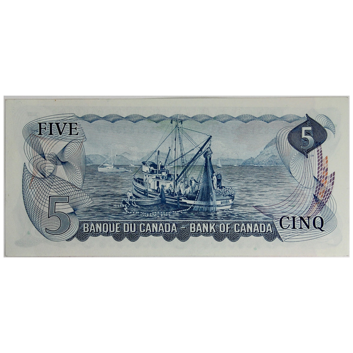 BC-48b 1972 Canada $5 Lawson-Bouey, SS, Uncirculated (MS60)