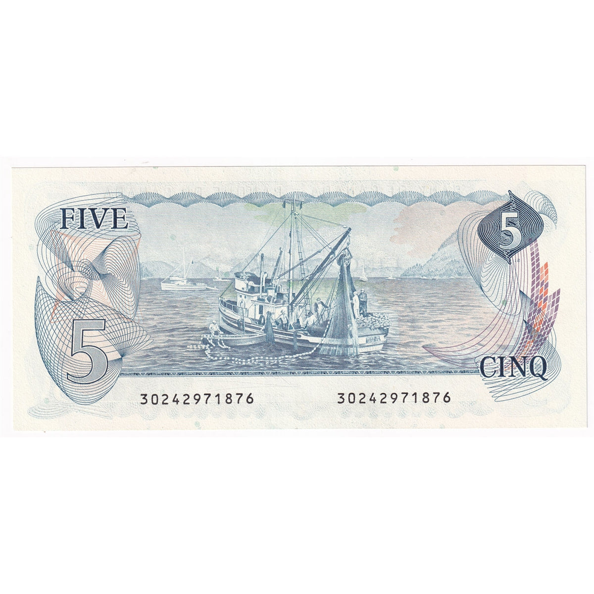 BC-53a 1979 Canada $5 Lawson-Bouey, CUNC