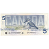 BC-56b 1986 Canada $5 Thiessen-Crow, EPC, AU