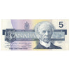 BC-56b 1986 Canada $5 Thiessen-Crow, EPC, AU