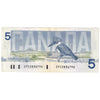 BC-56b 1986 Canada $5 Thiessen-Crow, EPC, VF