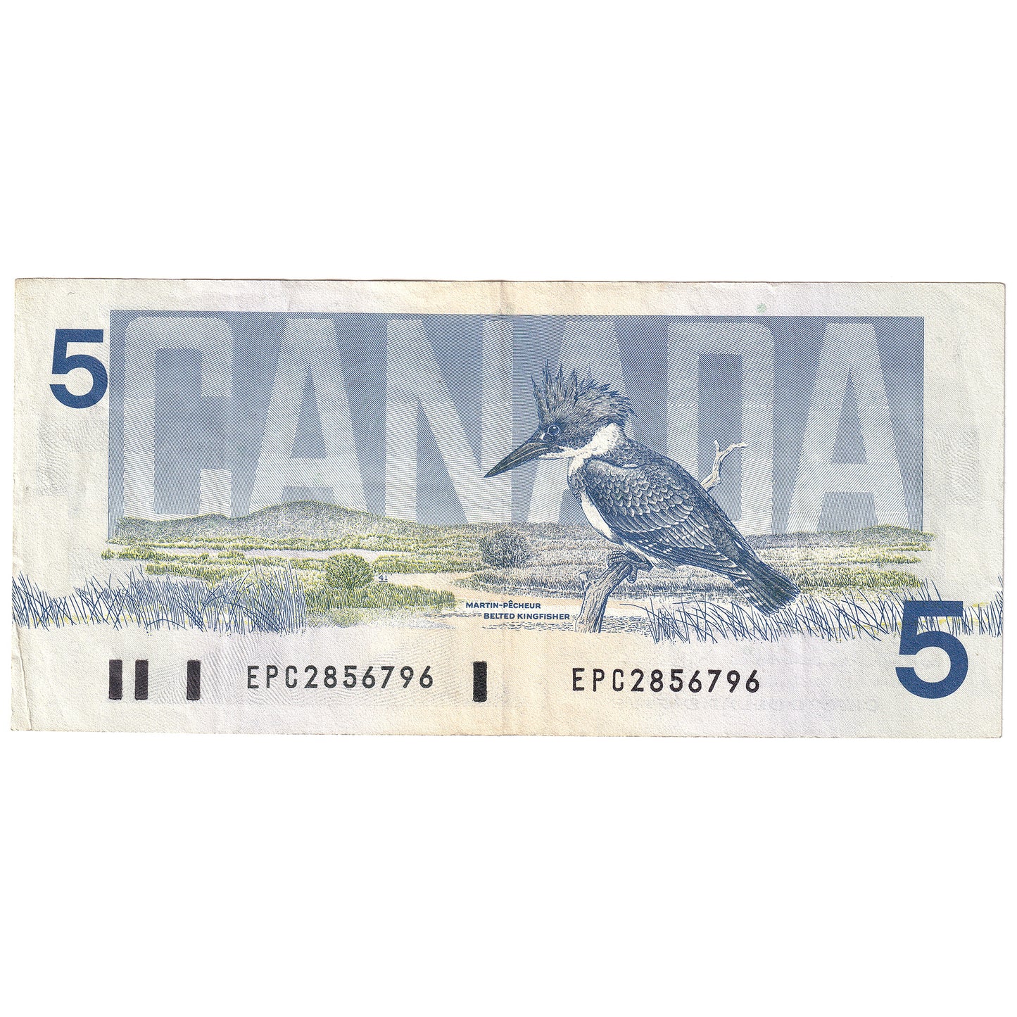 BC-56b 1986 Canada $5 Thiessen-Crow, EPC, VF