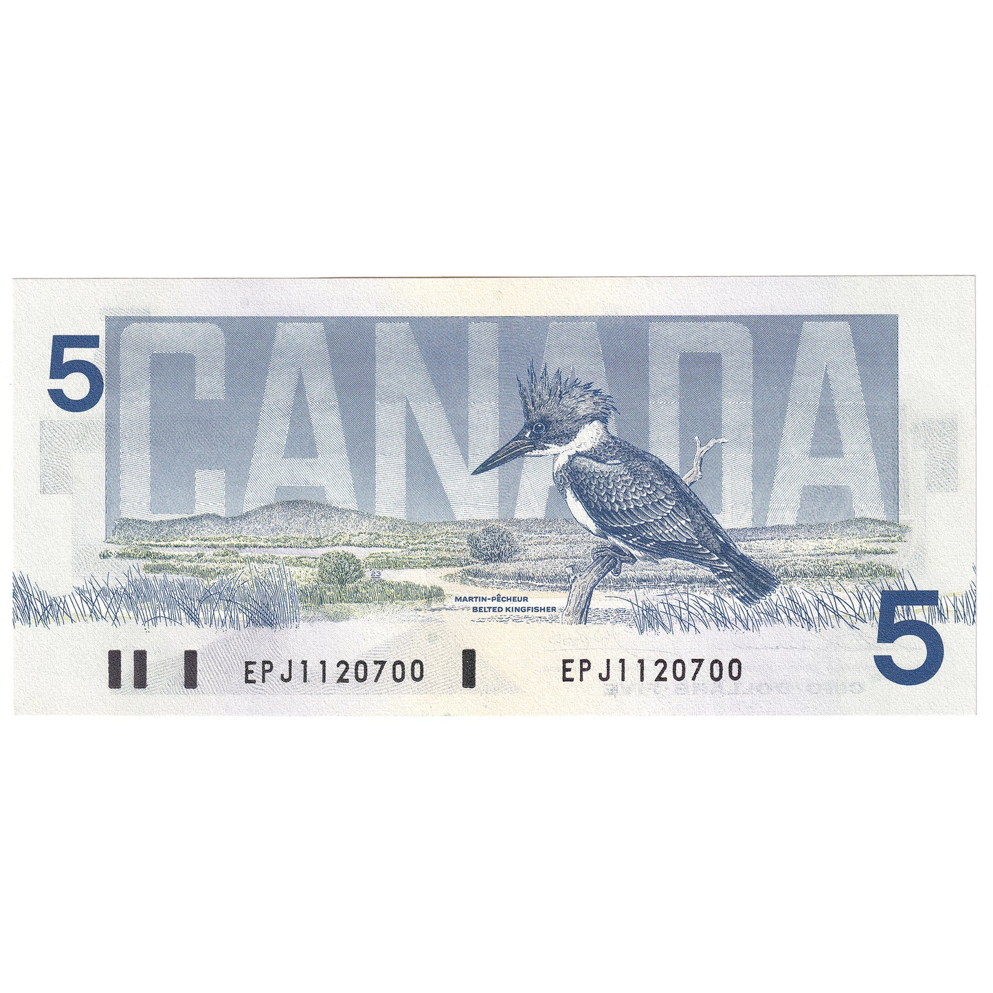 BC-56b 1986 Canada $5 Thiessen-Crow, EPJ, CUNC