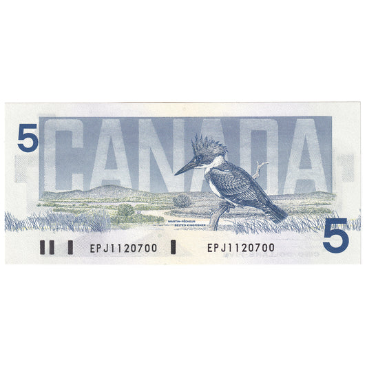 BC-56b 1986 Canada $5 Thiessen-Crow, EPJ, CUNC
