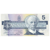 BC-56b 1986 Canada $5 Thiessen-Crow, EPM, UNC