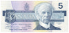 BC-56b 1986 Canada $5 Thiessen-Crow, GNY, CUNC