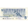 BC-56bA 1986 Canada $5 Thiessen-Crow, ENX, VF