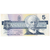 BC-56bA 1986 Canada $5 Thiessen-Crow, ENX, VF