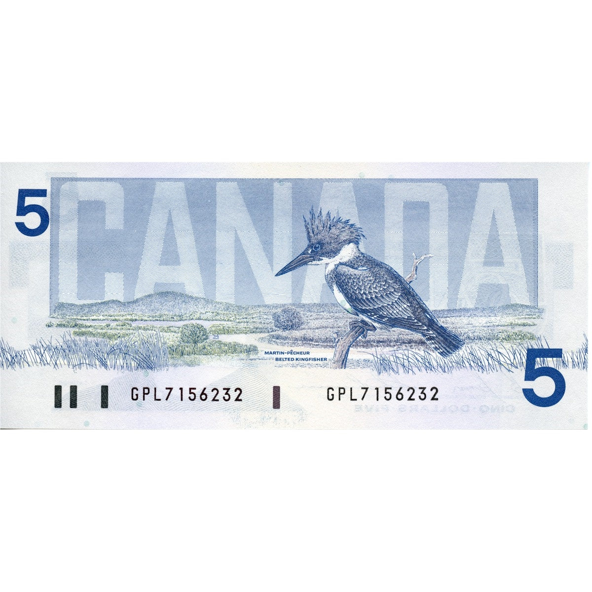 BC-56c 1986 Canada $5 Bonin-Thiessen, GPL, CUNC