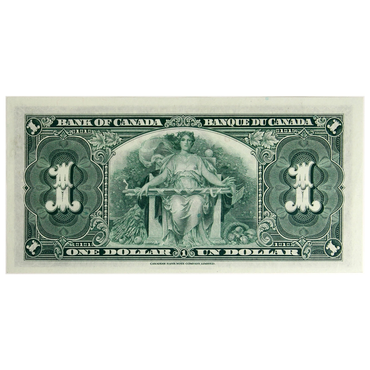 BC-21c 1937 Canada $1 Gordon-Towers, U/A, AU-UNC (AU55)