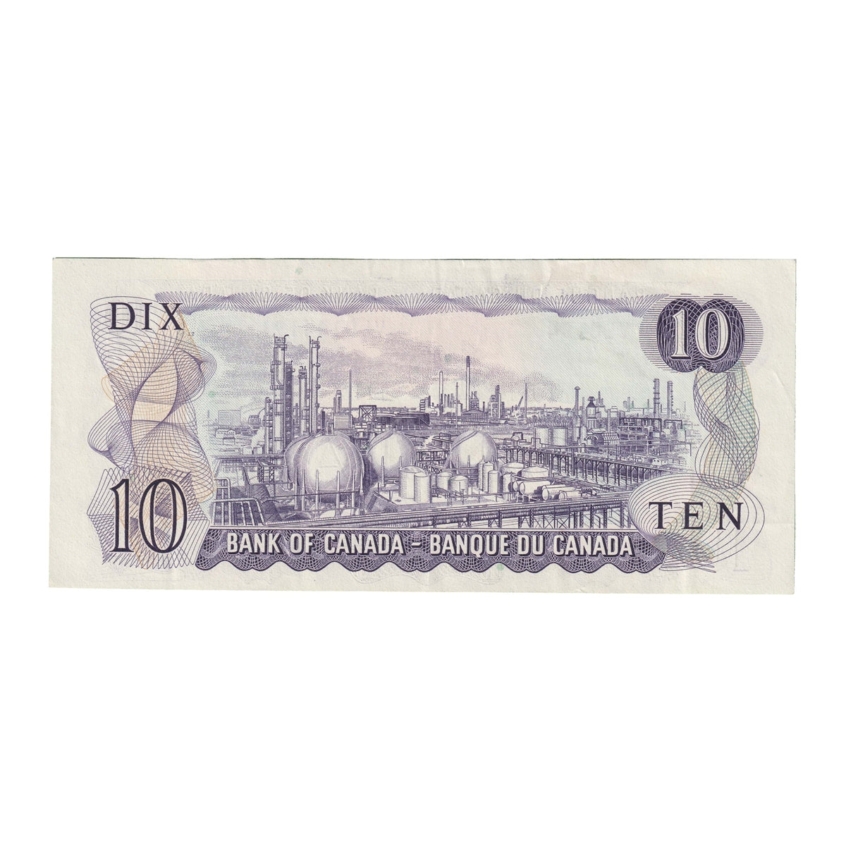 BC-49c 1971 Canada $10 Lawson-Bouey, VL, Extra Fine (EF40)