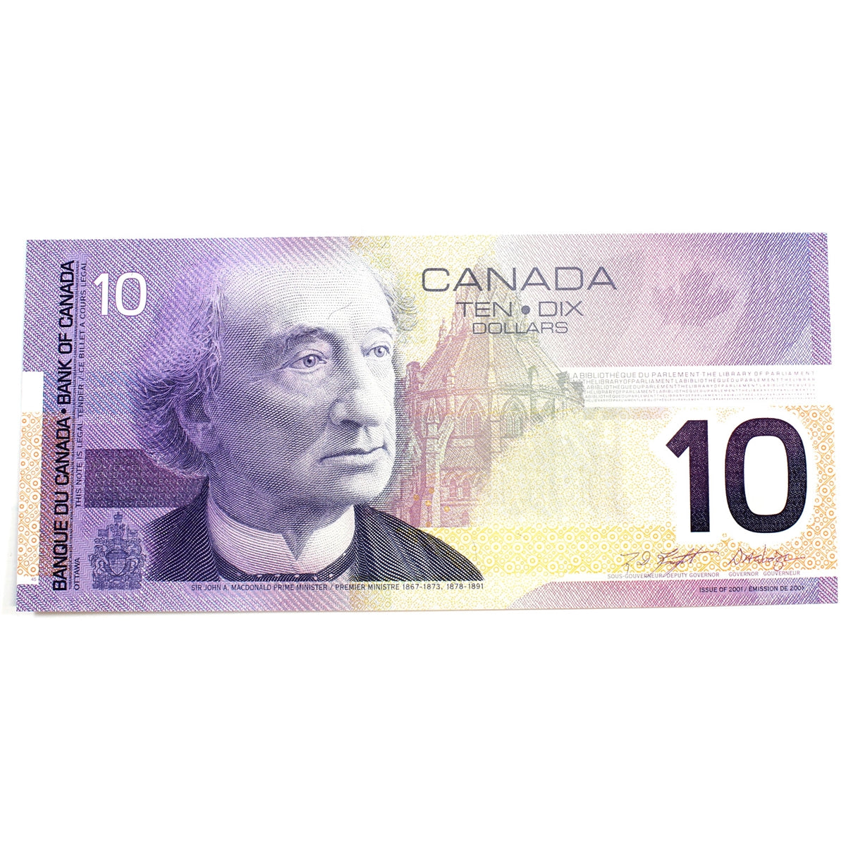 BC-63b 2002 Canada $10 Knight-Dodge, FEL, CUNC