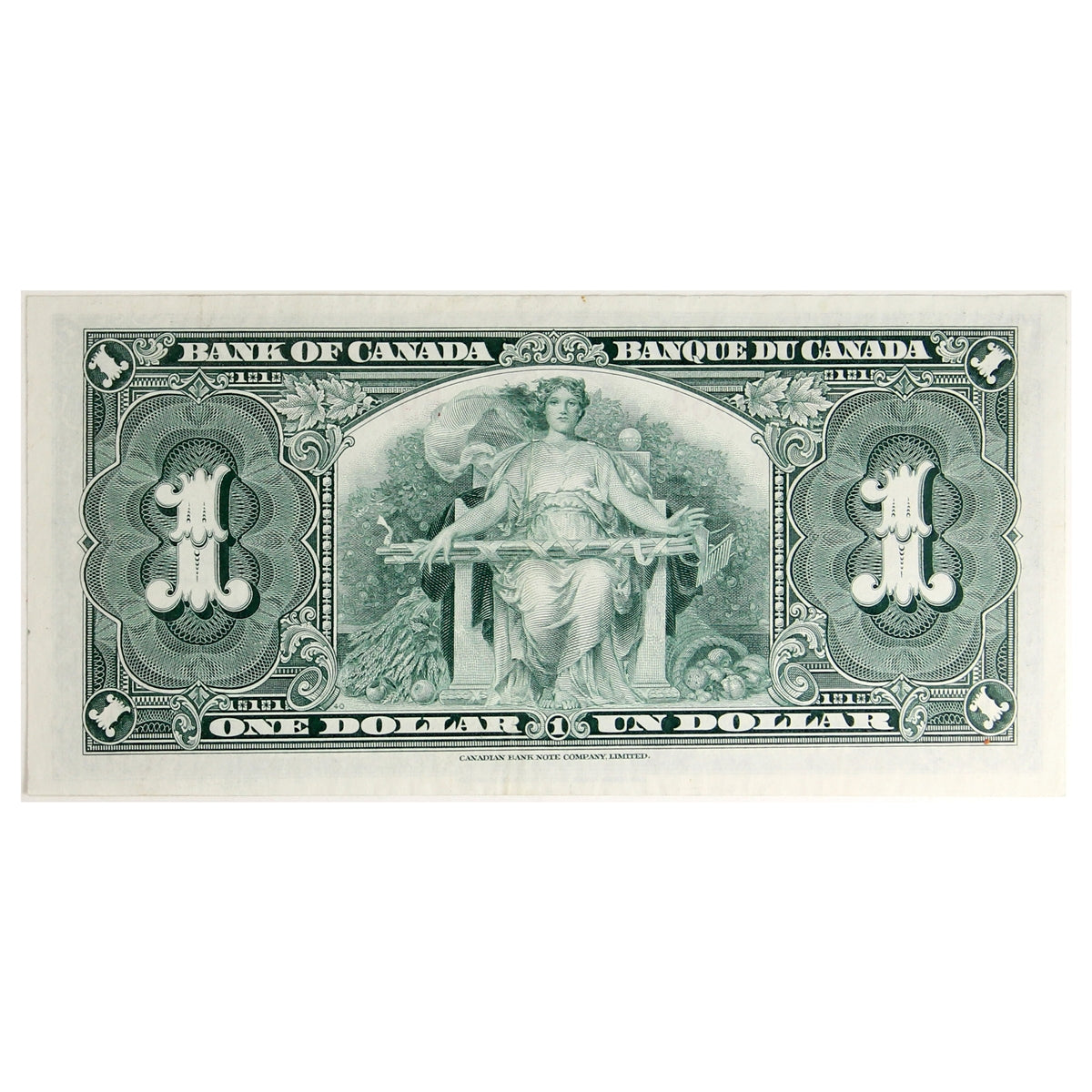 BC-21c 1937 Canada $1 Gordon-Towers, B/M, Extra Fine (EF40)