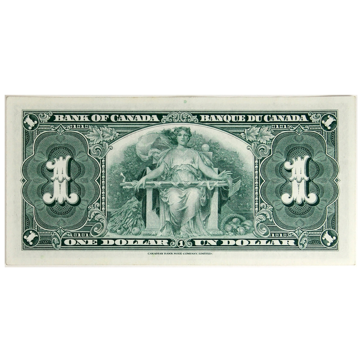 BC-21c 1937 Canada $1 Gordon-Towers, G/M, Almost Uncirculated (AU50)