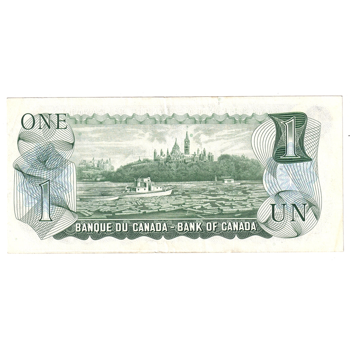 BC-46aA 1973 Canada $1 Lawson-Bouey, *AA Below 2.4M, AU