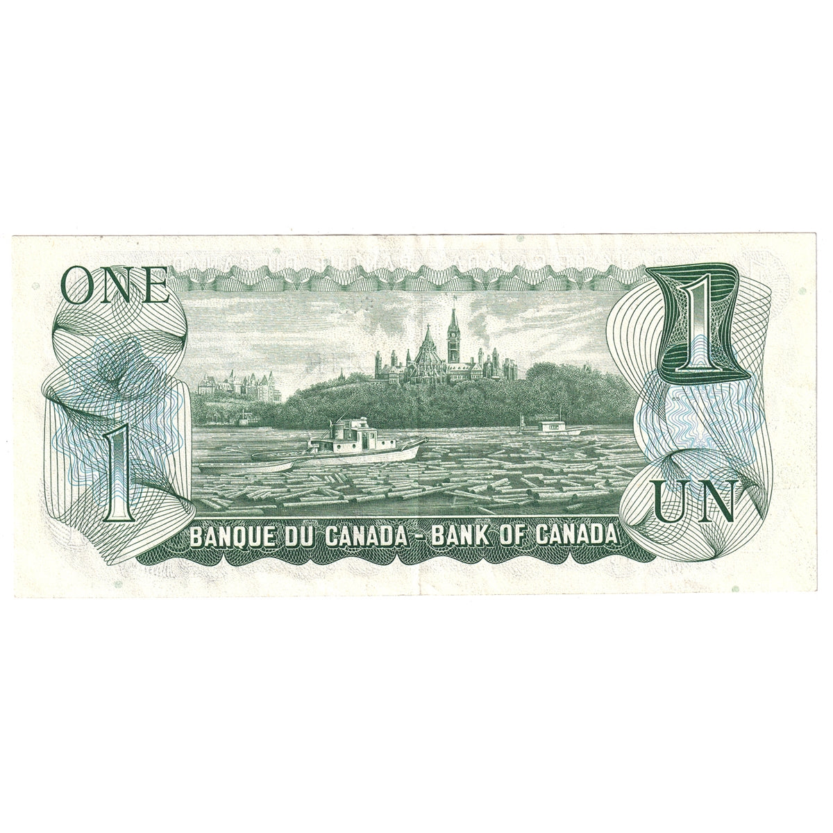 BC-46aA 1973 Canada $1 Lawson-Bouey, *AA Below 2.4M, EF-AU