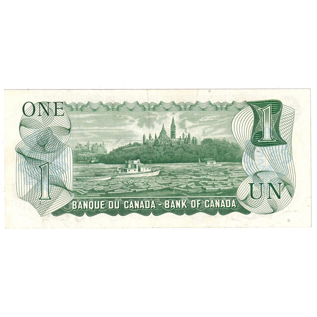 BC-46aA 1973 Canada $1 Lawson-Bouey, *AN, VF-EF
