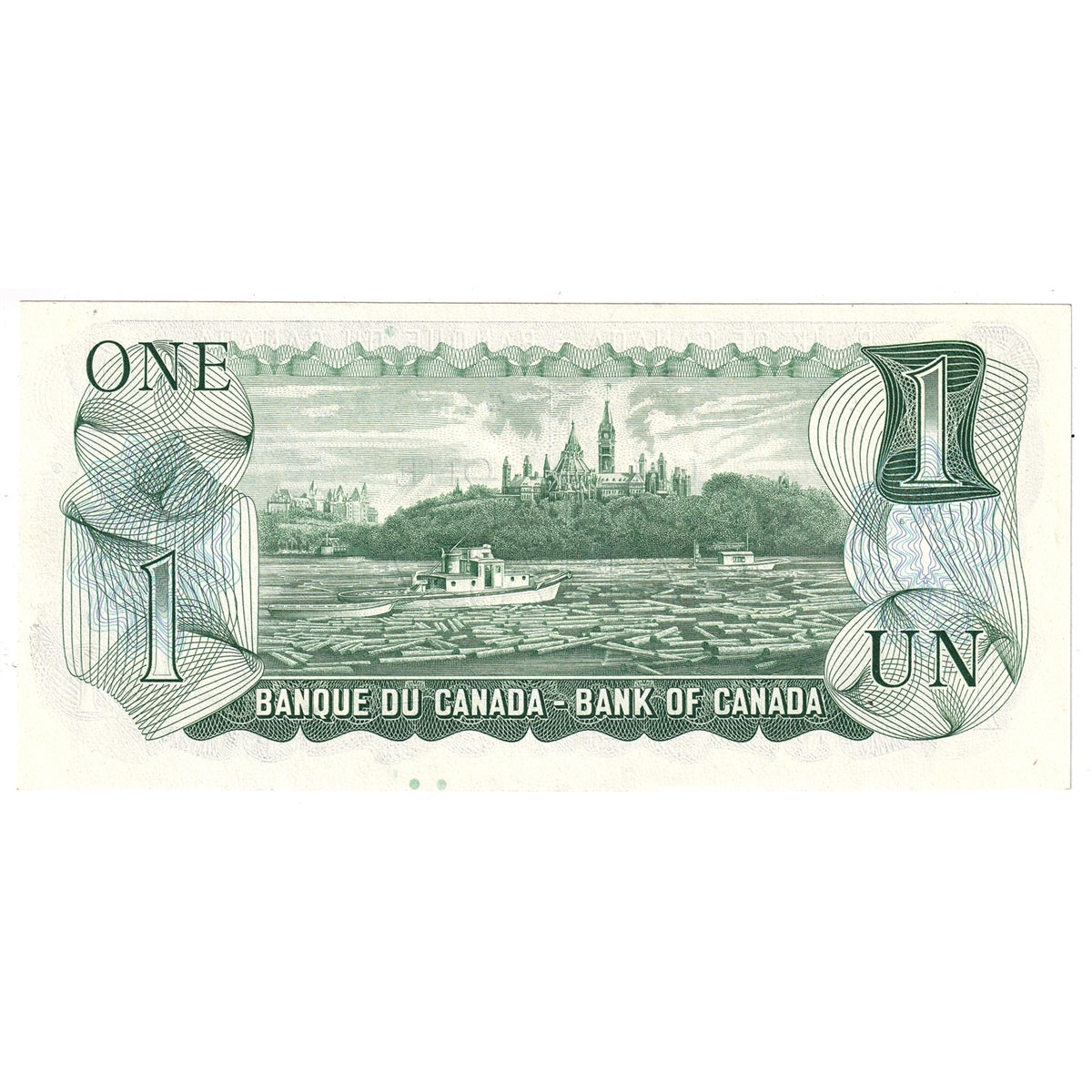 BC-46aA 1973 Canada $1 Lawson-Bouey, *FN, Fine (F12)