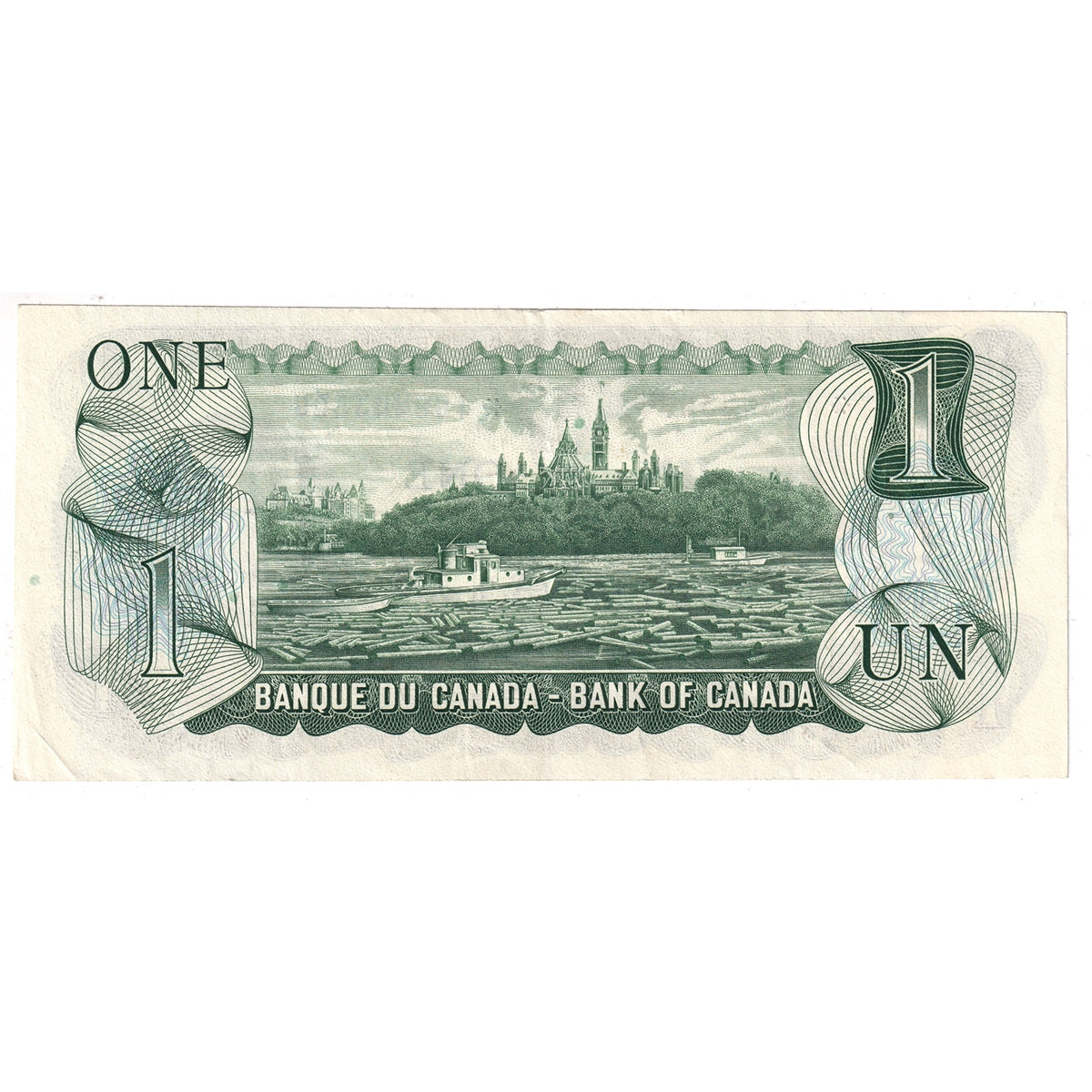 BC-46aA 1973 Canada $1 Lawson-Bouey, *IG, VF-EF