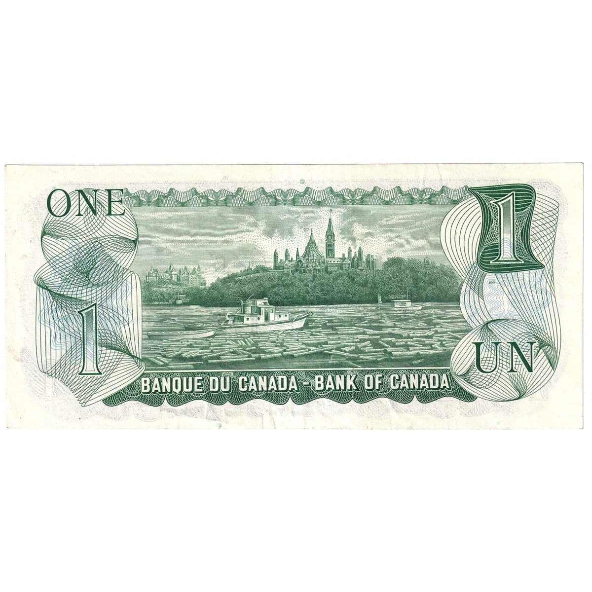 BC-46aA 1973 Canada $1 Lawson-Bouey, *MC, AU