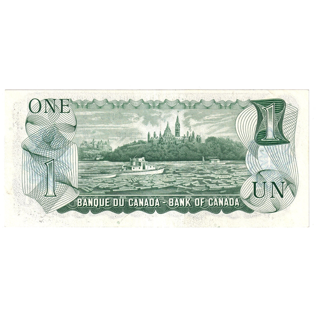 BC-46aA 1973 Canada $1 Lawson-Bouey, *NP, AU