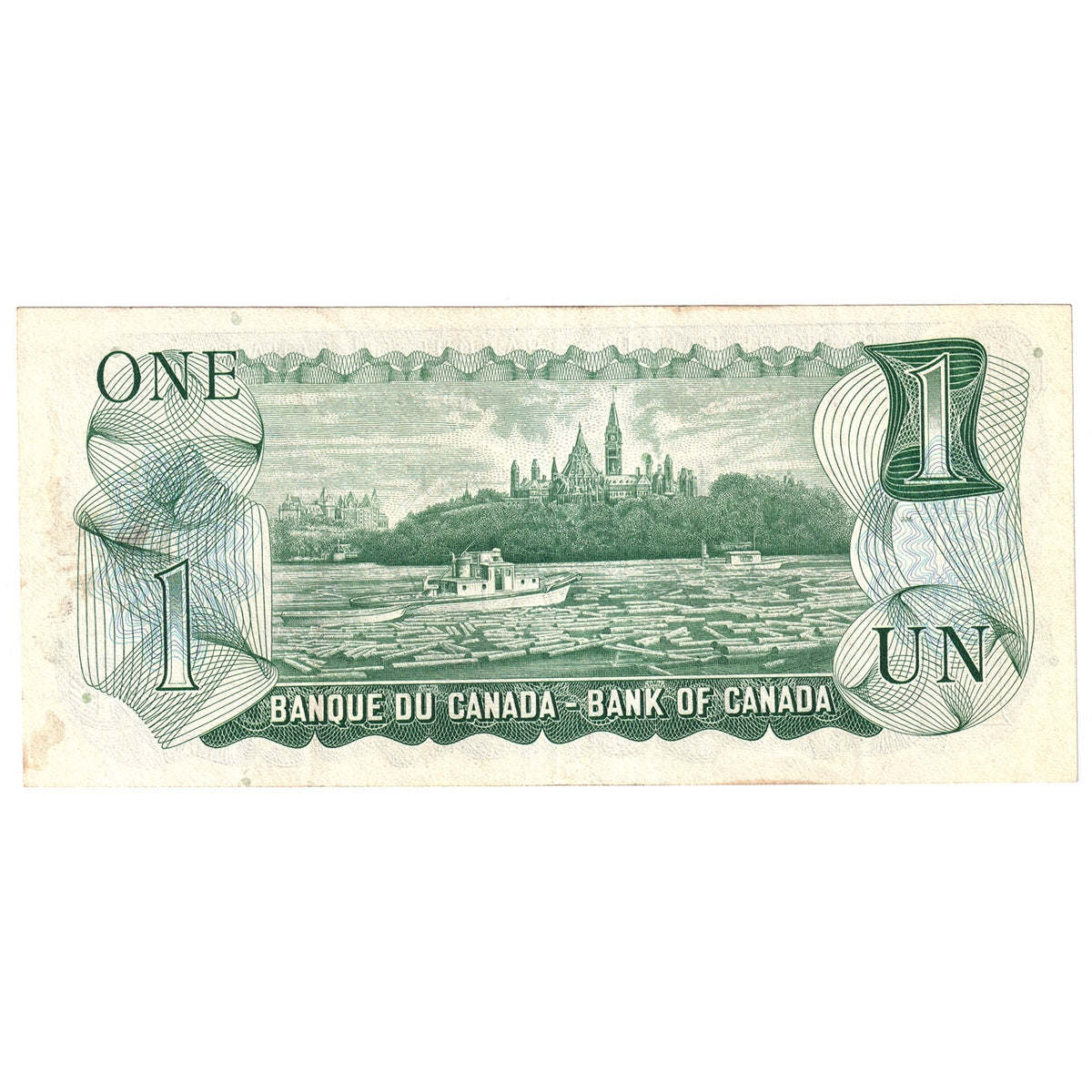 BC-46aA 1973 Canada $1 Lawson-Bouey, *NP, Extra Fine (EF40)