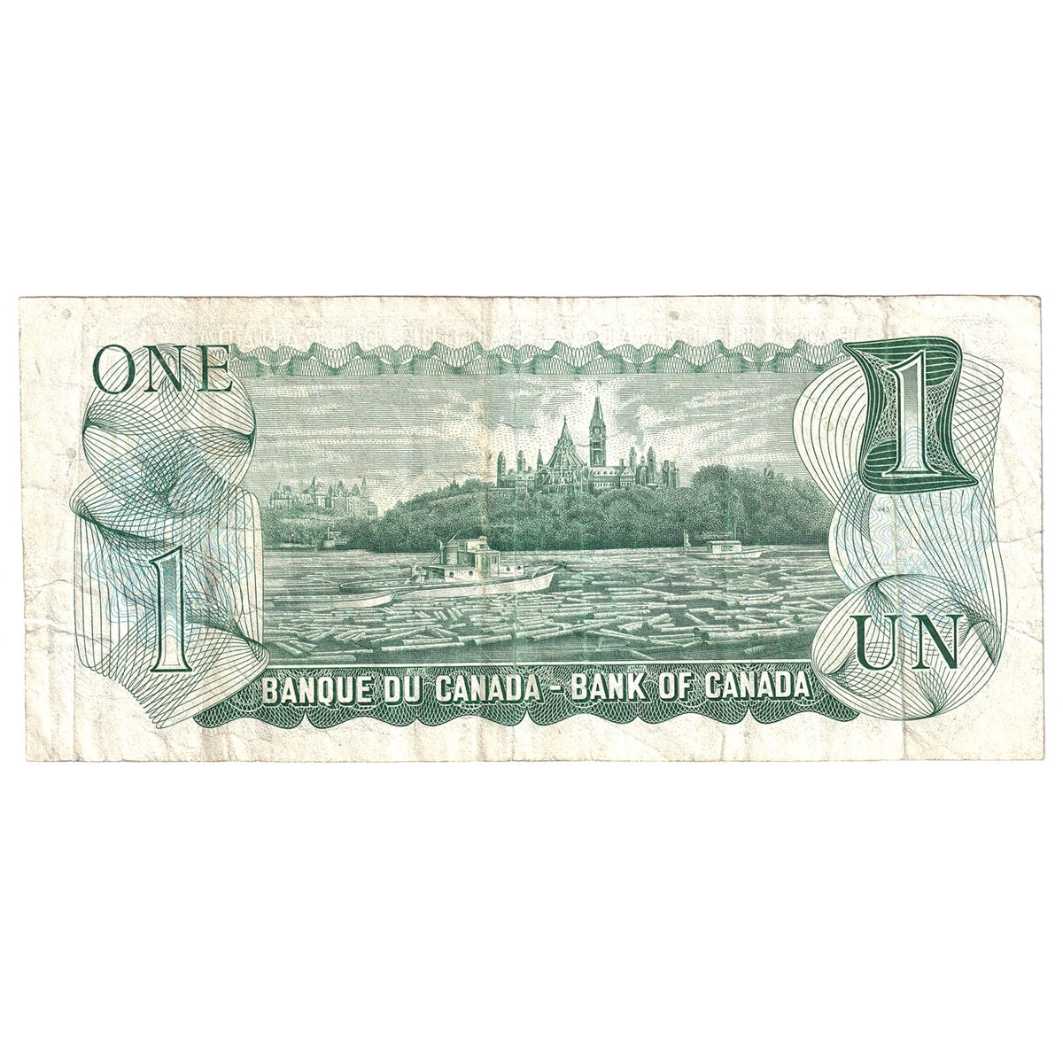 BC-46aA 1973 Canada $1 Lawson-Bouey, *OG, F-VF