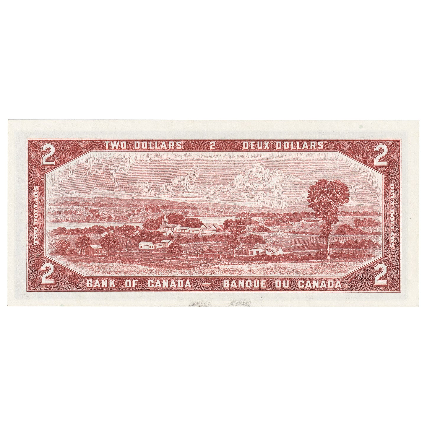 BC-38a 1954 Canada $2 Beattie-Coyne, Y/B, Uncirculated (MS60)