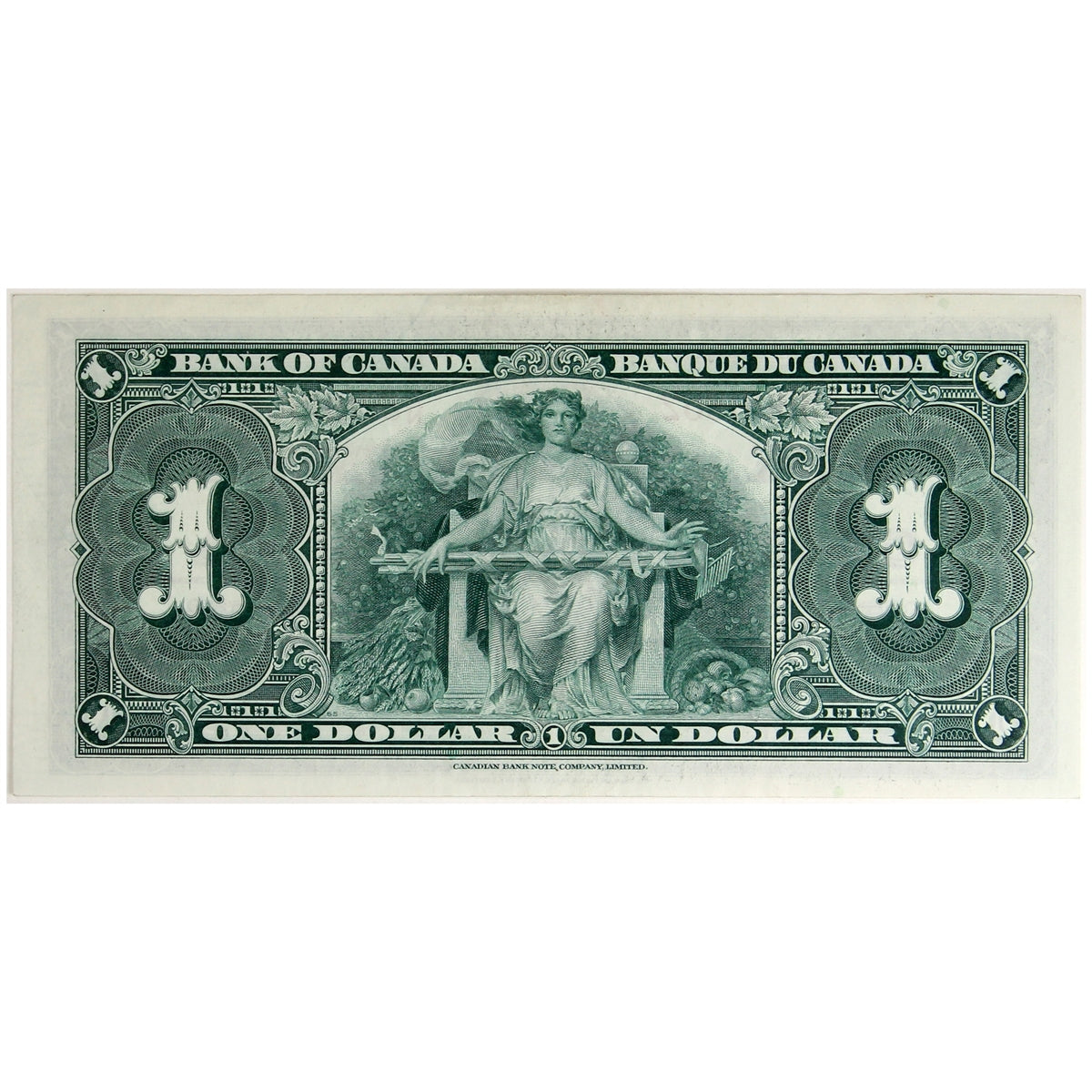 BC-21d 1937 Canada $1 Coyne-Towers, A/N, AU-UNC