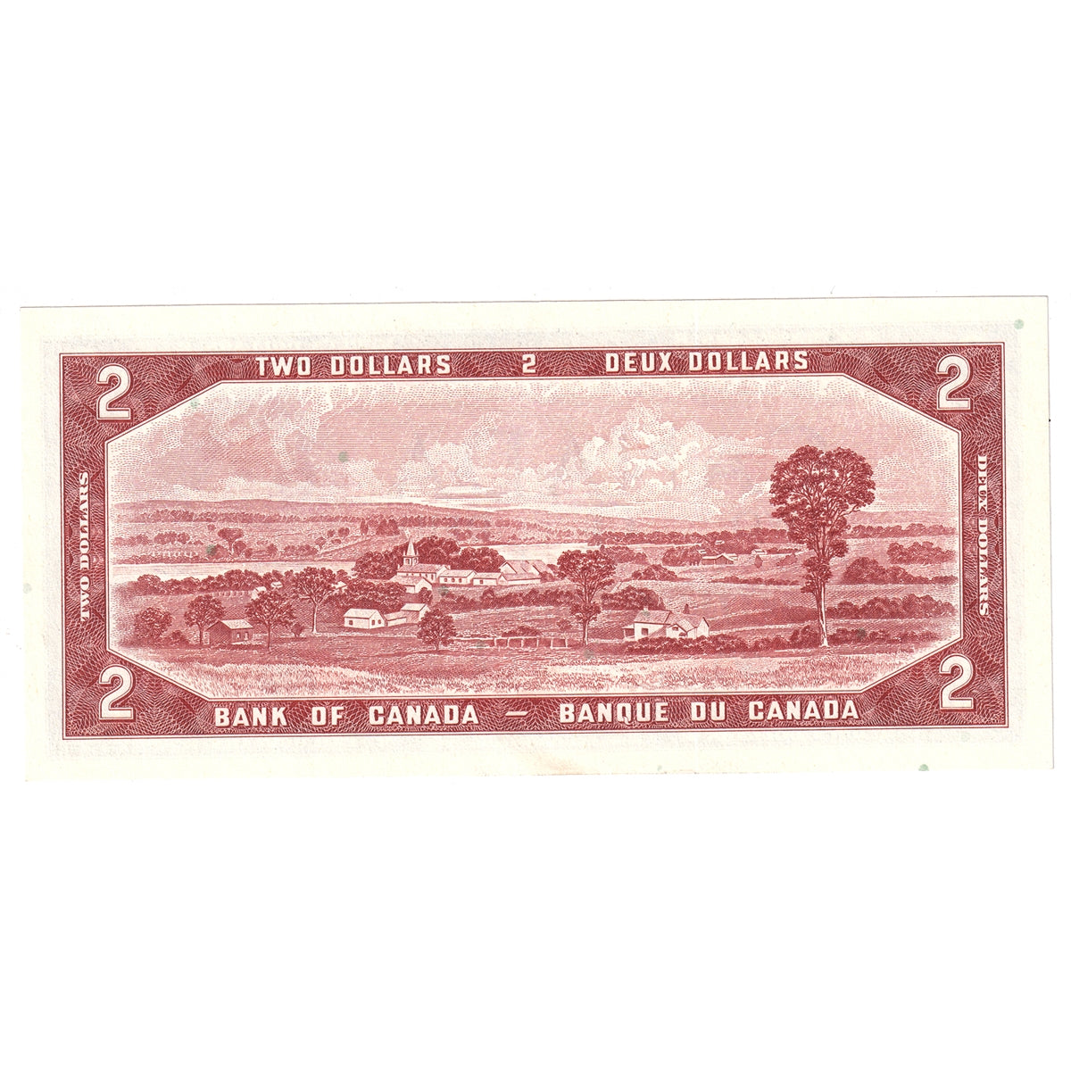 BC-38c 1954 Canada $2 Bouey-Rasminsky, K/G, Choice Uncirculated (CUNC63)