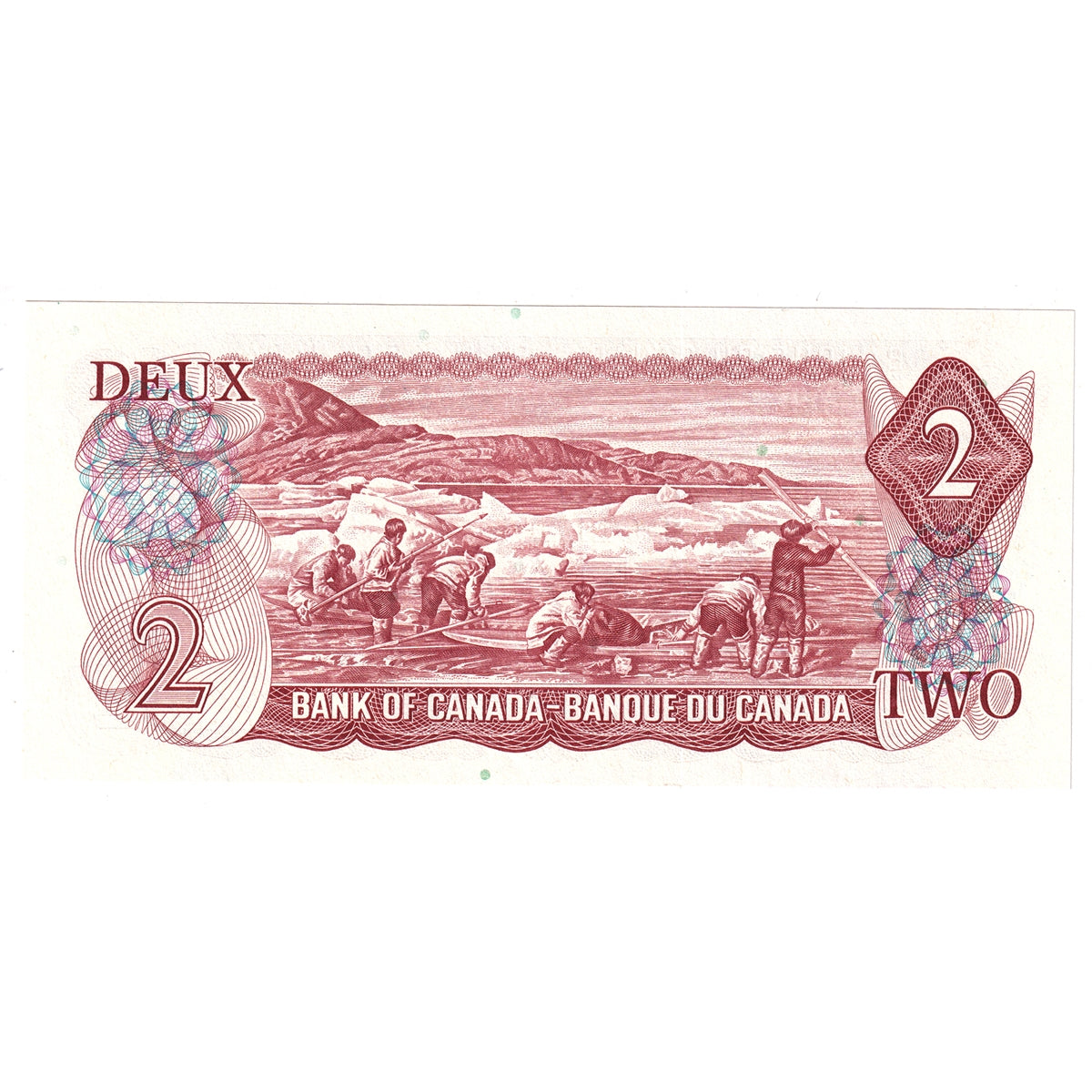 BC-47a-i 1974 Canada $2 Lawson-Bouey, ABB, Choice Uncirculated (CUNC63)