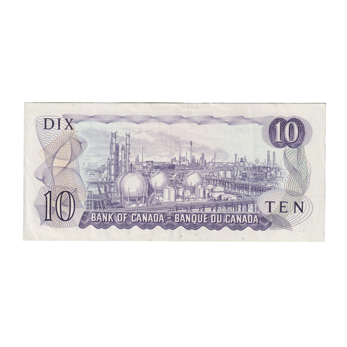 BC-49c-i 1971 Canada $10 Lawson-Bouey, EEF, Extra Fine (EF40)