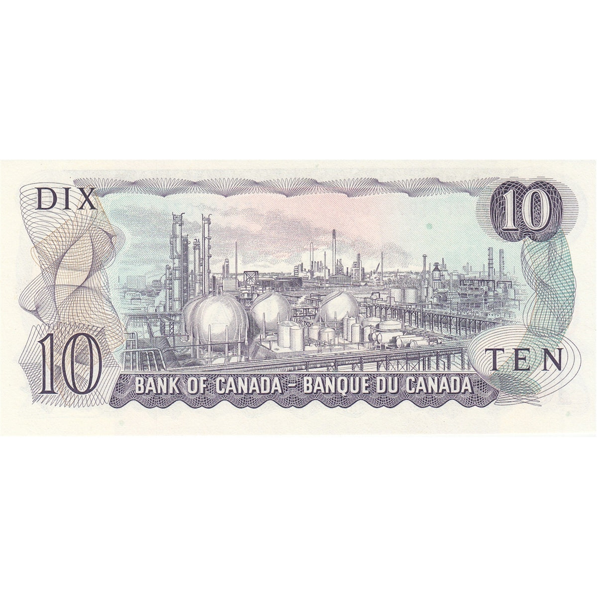 BC-49a 1971 Canada $10 Beattie-Rasminsky, DF, Choice Uncirculated (CUNC63)