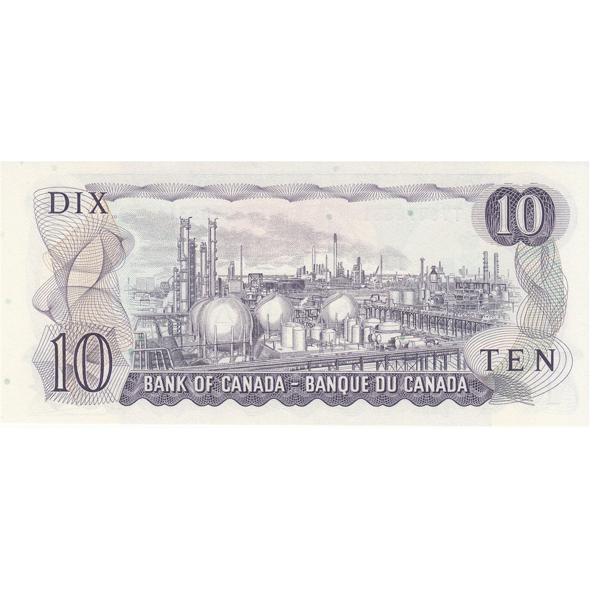 BC-49c 1971 Canada $10 Lawson-Bouey, TV, Choice Uncirculated (CUNC63)