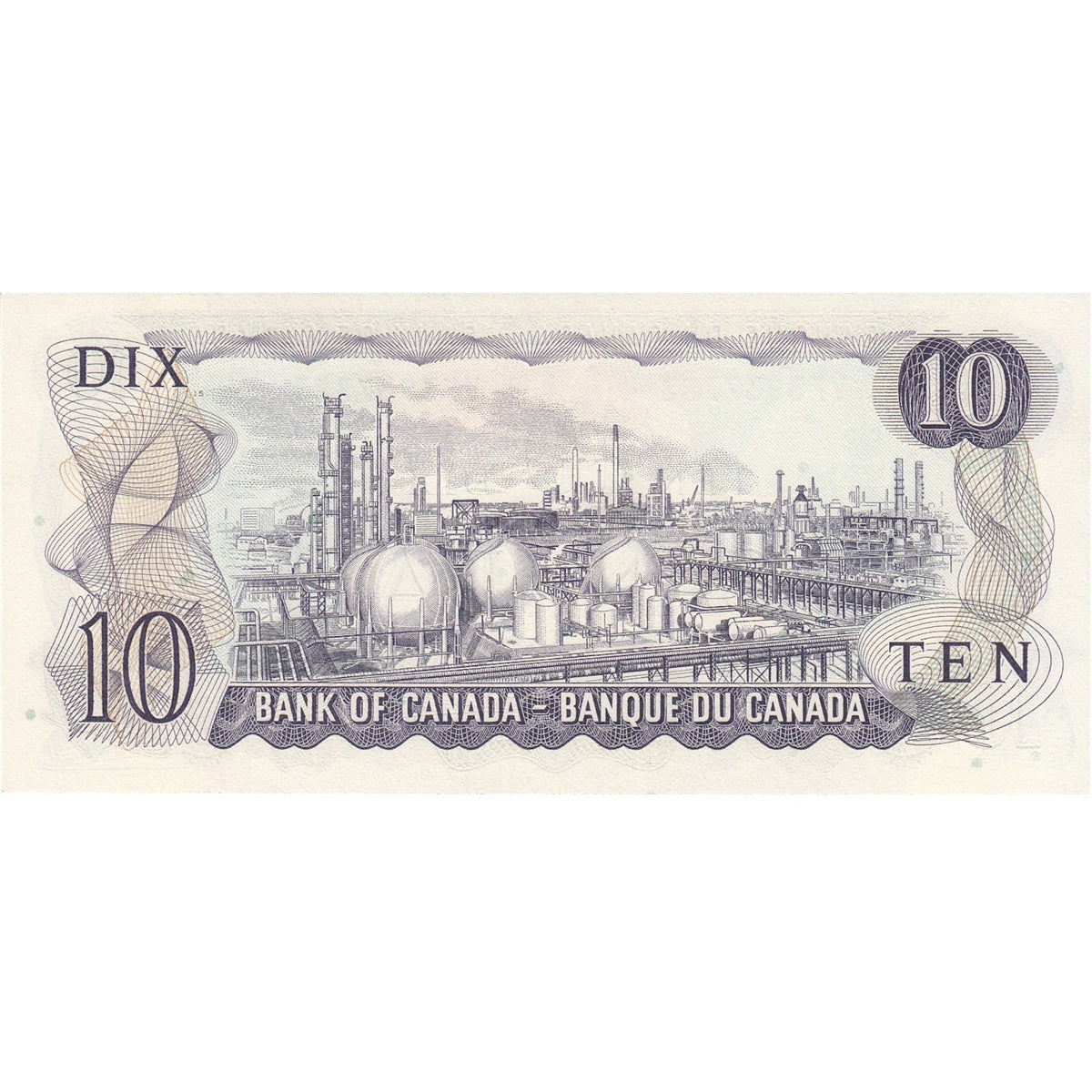 BC-49c 1971 Canada $10 Lawson-Bouey, Very Fine (VF20), Choice Uncirculated (CUNC63)