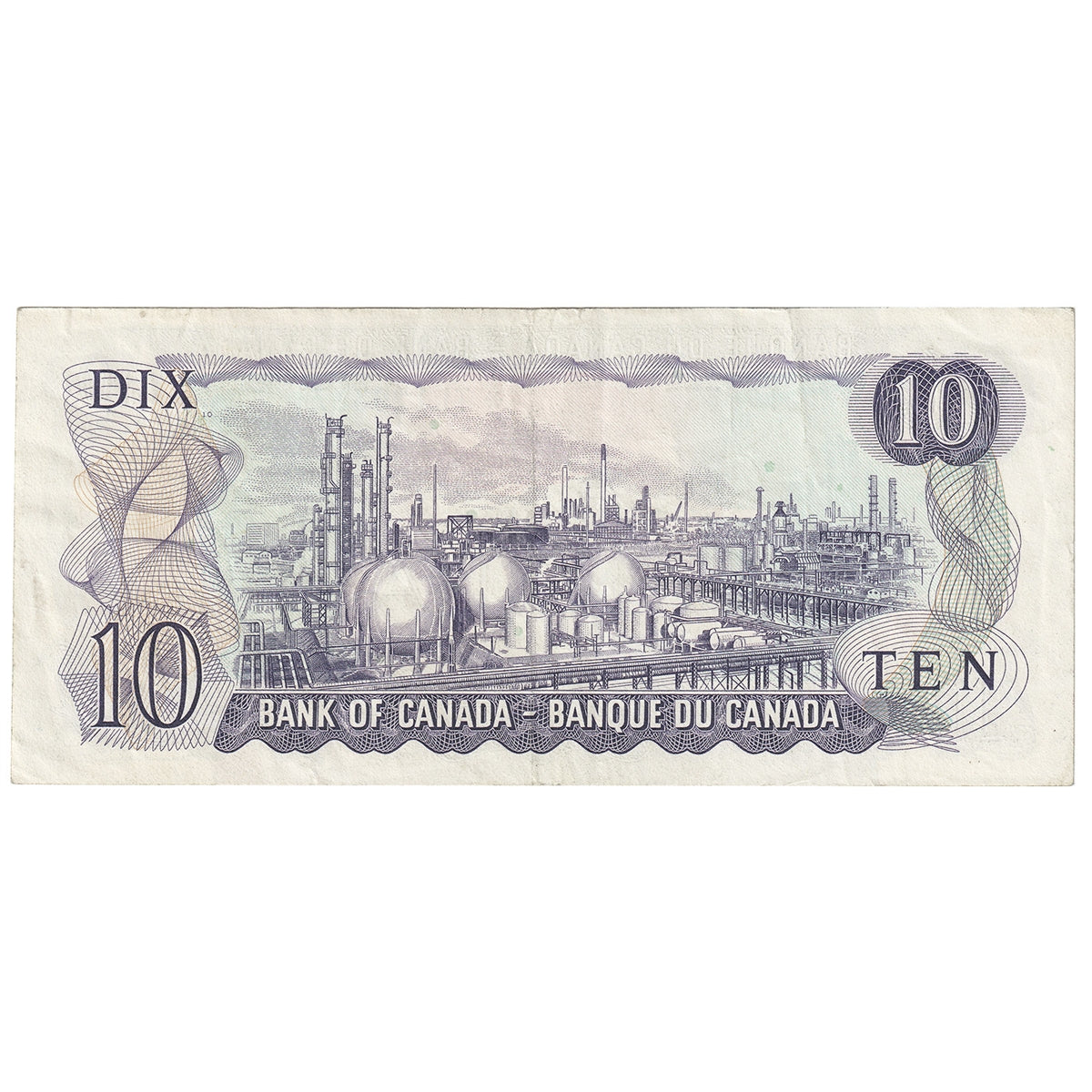 BC-49cA 1971 Canada $10 Lawson-Bouey, *TL, Very Fine (VF20)