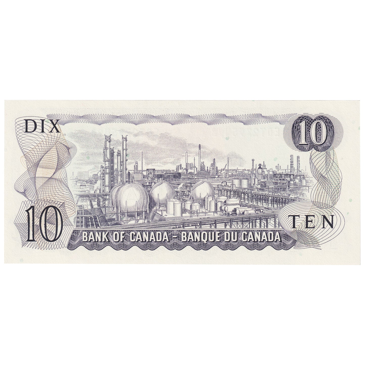 BC-49c-i 1971 Canada $10 Lawson-Bouey, EDT, Uncirculated (MS60)