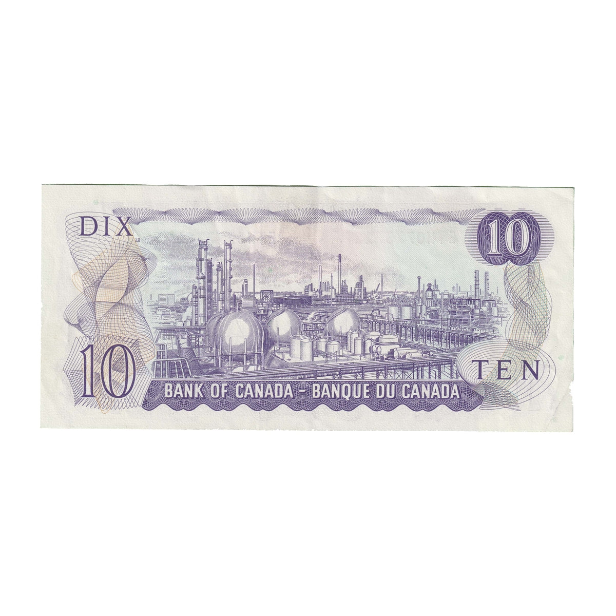 BC-49d 1971 Canada $10 Crow-Bouey, ETW, Circ