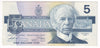 BC-56b 1986 Canada $5 Thiessen-Crow, FOC, AU-UNC