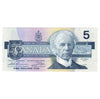 BC-56b 1986 Canada $5 Thiessen-Crow, FPE, CUNC