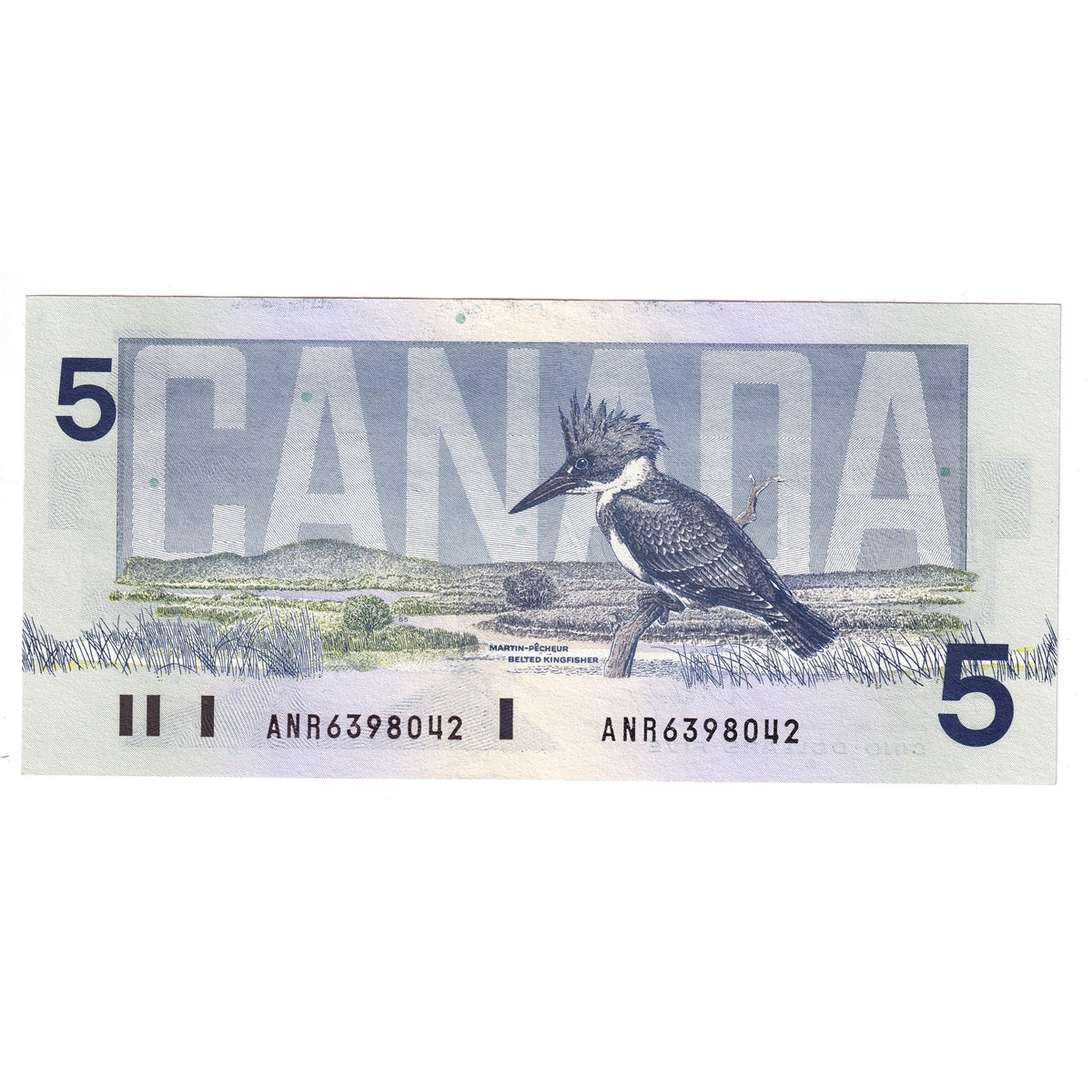BC-56e-i 1986 Canada $5 Knight-Dodge, ANR, AU-UNC