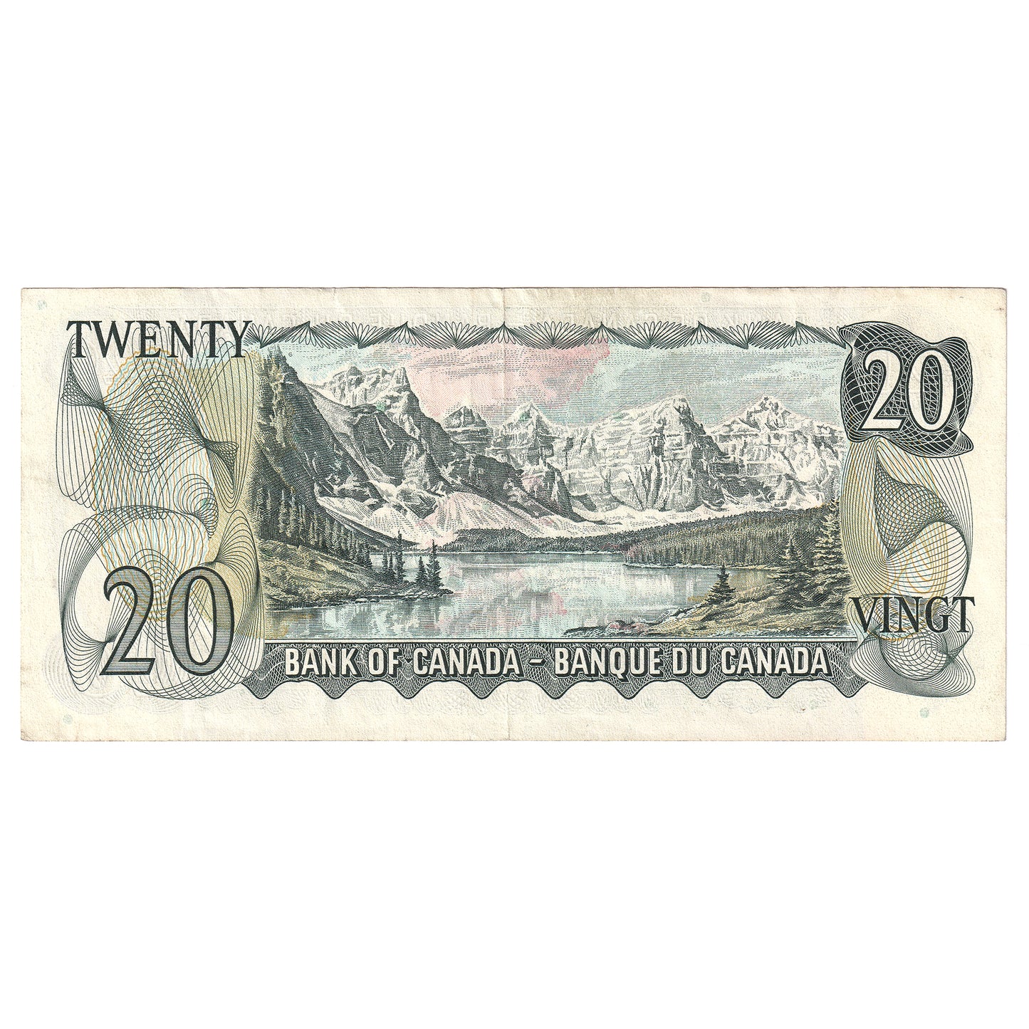 BC-50a 1969 Canada $20 Beattie-Rasminsky, EV, EF-AU