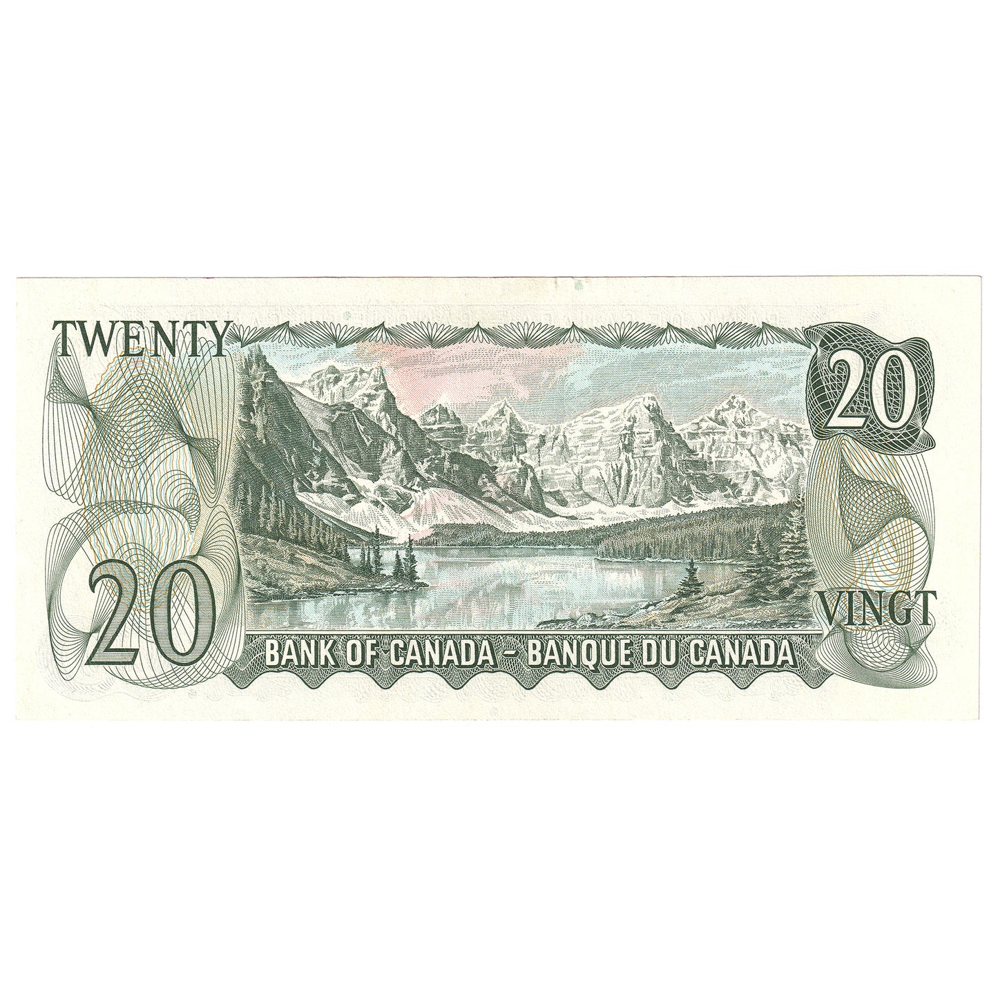 BC-50a 1969 Canada $20 Beattie-Rasminsky, EY, AU-UNC (AU55)