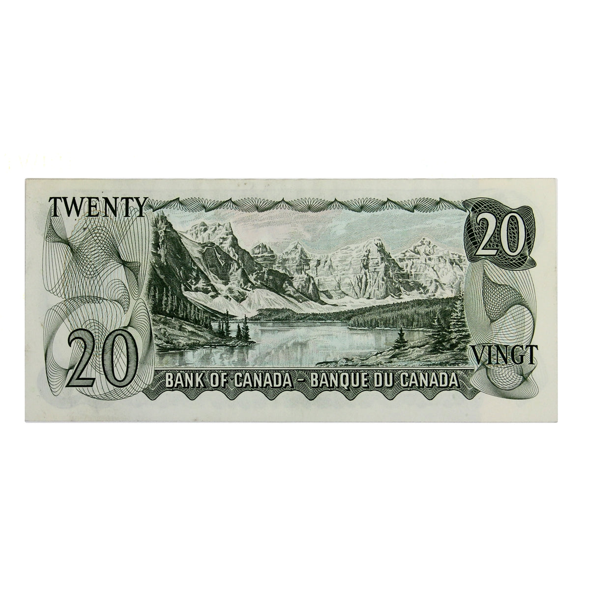 BC-50aA 1969 Canada $20 Beattie-Rasminsky, *EA, Almost Uncirculated (AU50)