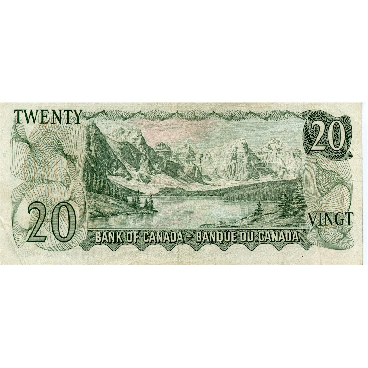 BC-50aA 1969 Canada $20 Beattie-Rasminsky, *EA, Fine (F12)
