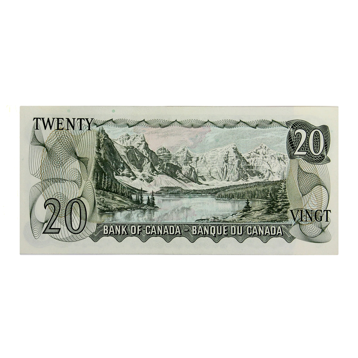 BC-50aA 1969 Canada $20 Beattie-Rasminsky, *EH, Almost Uncirculated (AU50)