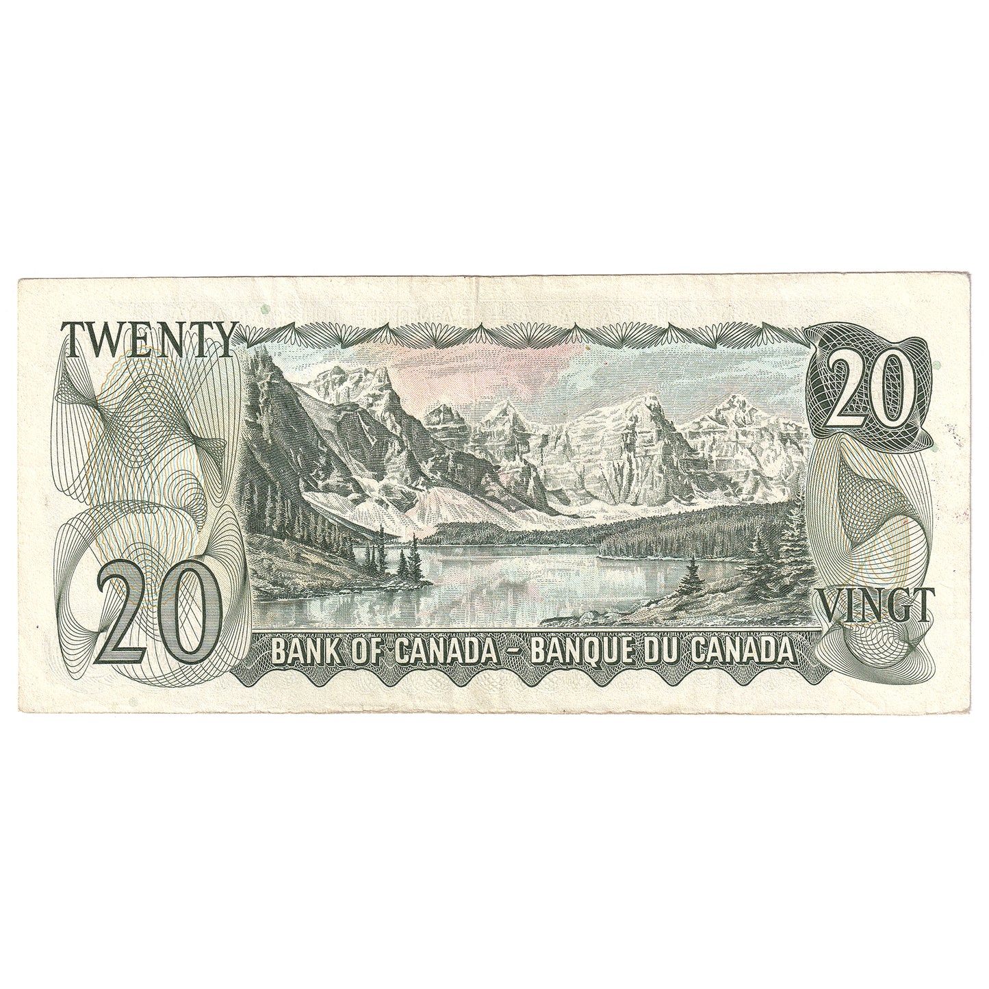 BC-50b 1969 Canada $20 Lawson-Bouey, WT, Circ
