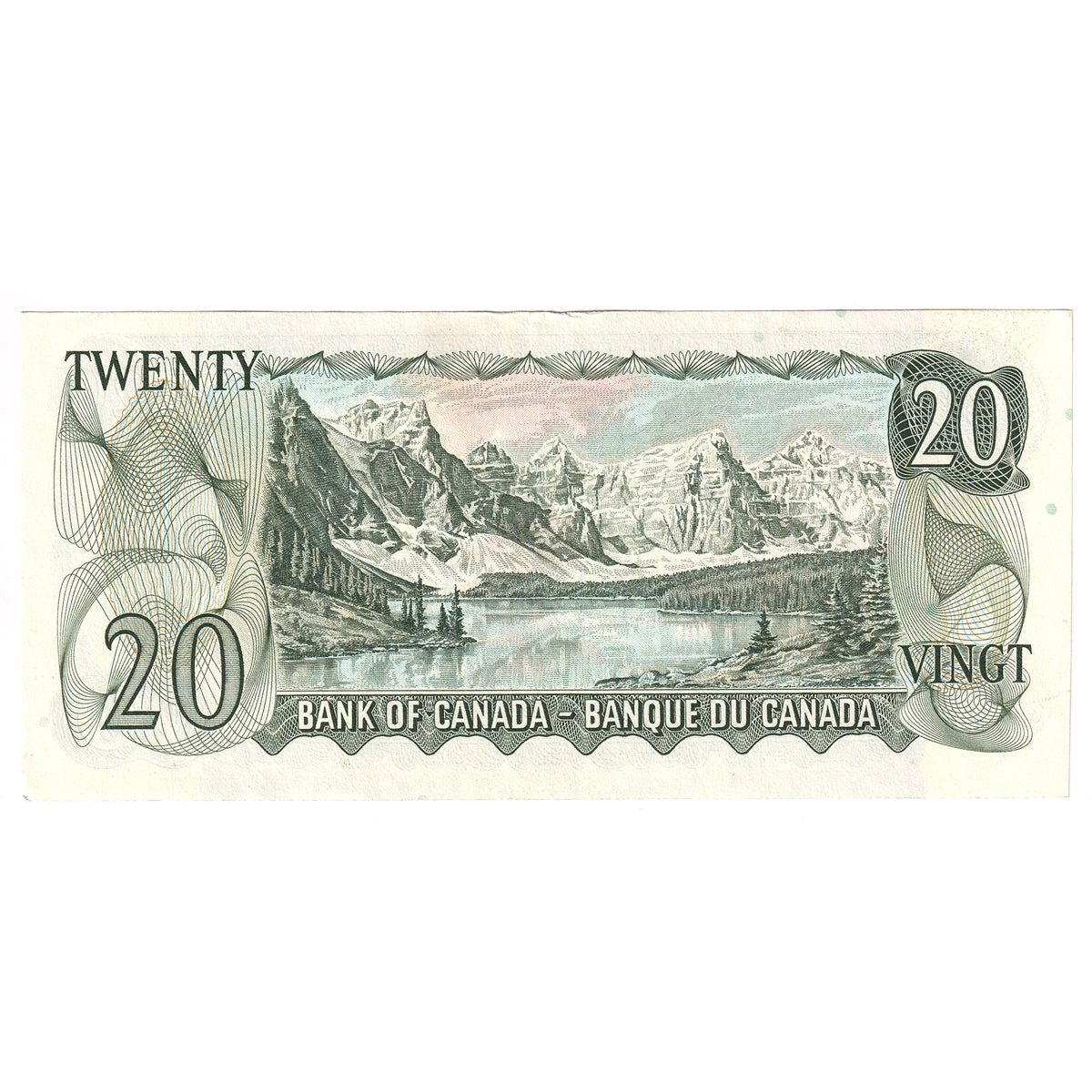 BC-50b 1969 Canada $20 Lawson-Bouey, WX, Almost Uncirculated (AU50)