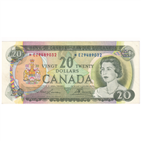 BC-50bA 1969 Canada $20 Lawson-Bouey, *EZ, Extra Fine (EF40)