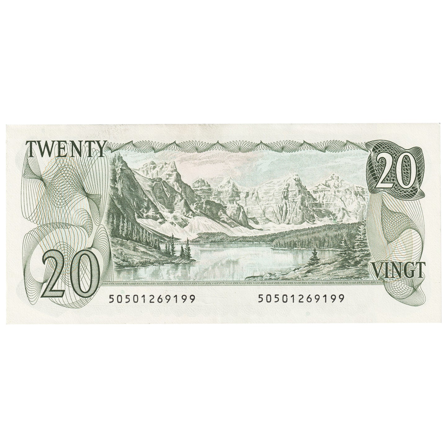 BC-54a 1979 Canada $20 Lawson-Bouey, AU-UNC